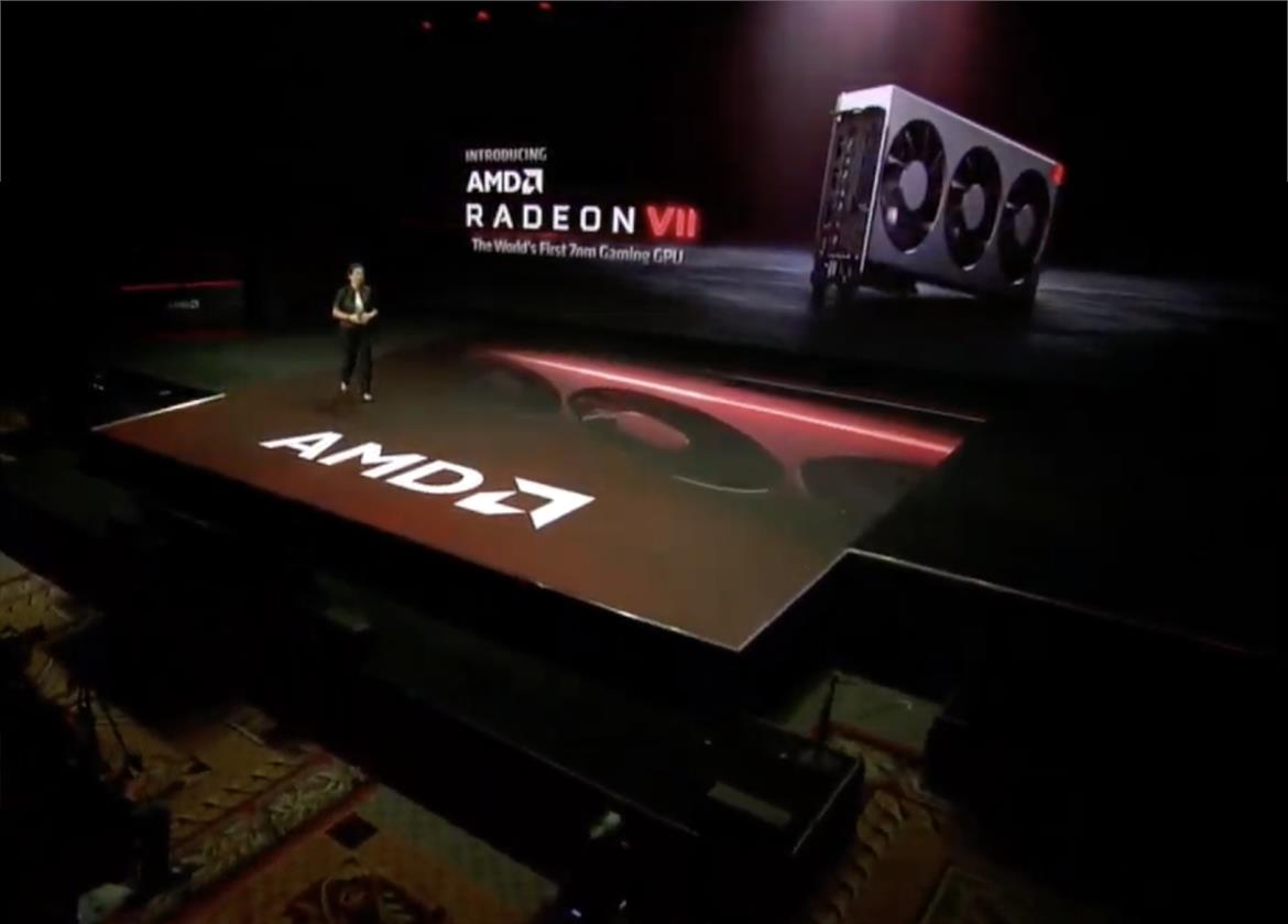 AMD Announces 7nm Radeon VII High-End Gaming GPU With 16GB HBM2 Shipping February 7