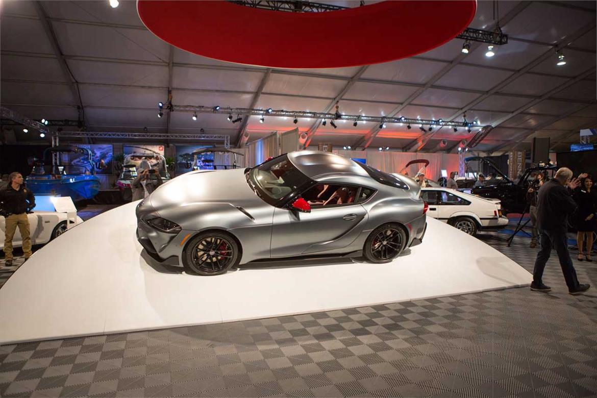 First Production 2020 Toyota Supra Sells For Staggering $2.1 Million At Auction