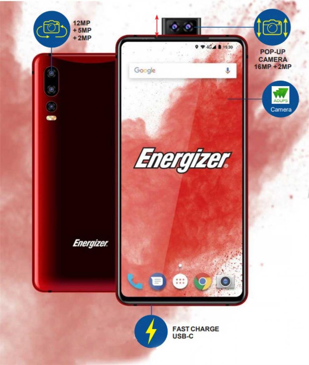 Energizer Bunny Hops Into MWC With 18000 mAh Phones And Pop-Up Selfie Cams
