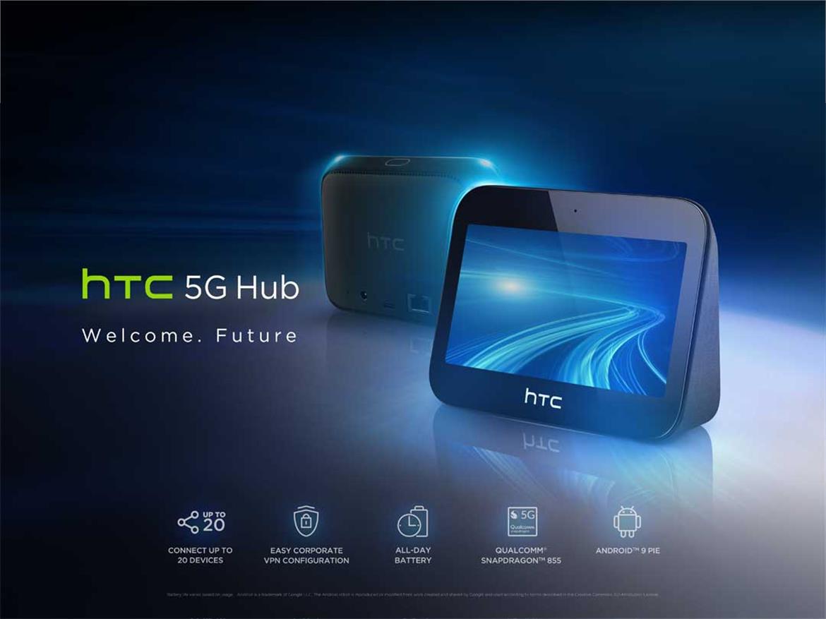 HTC Unveils 5G Wirless Hub At MWC 2019 Bringing 5G To Existing Devices