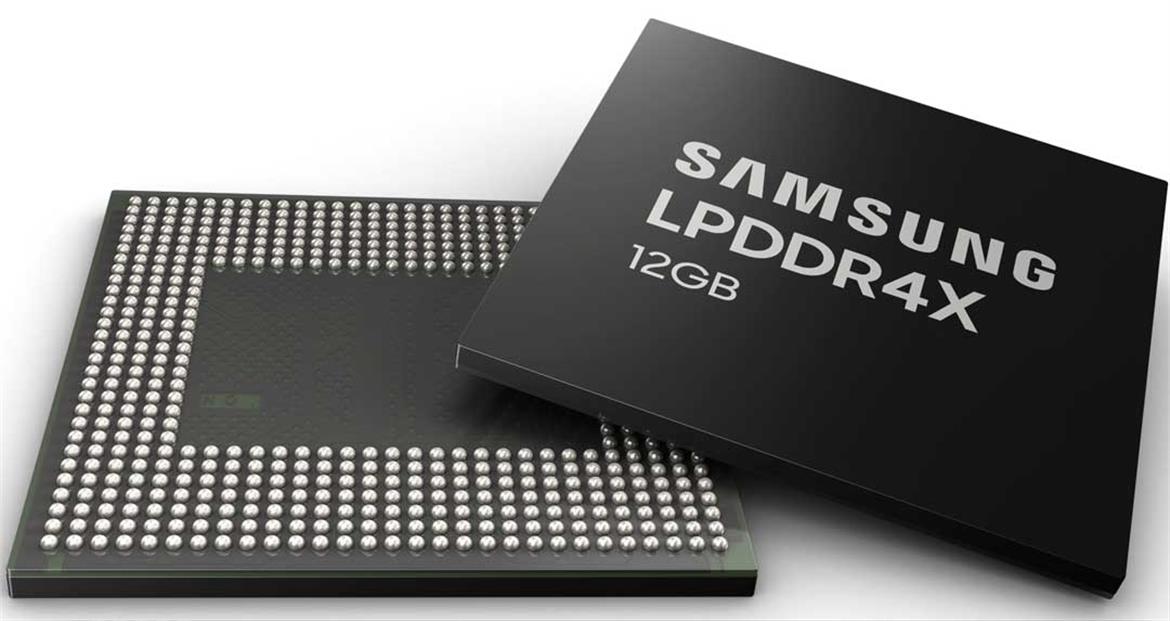 Samsung Unveils 12GB LPDDR4X DRAM Chips To Fuel Next Gen 5G Flagship Smartphones
