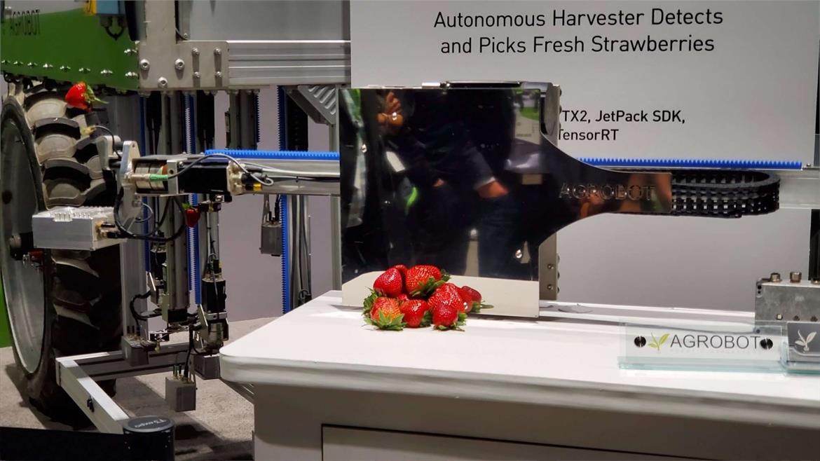 NVIDIA Powered Robots Of GTC Will Deliver Your Dinner, Pick Strawberries And Save You From Industrial Disaster
