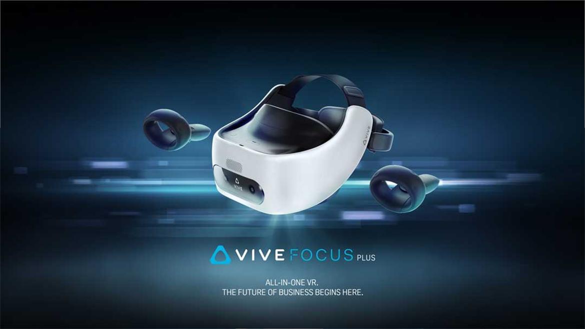 HTC Vive Focus Plus VR Headset Launches April 15 For $799