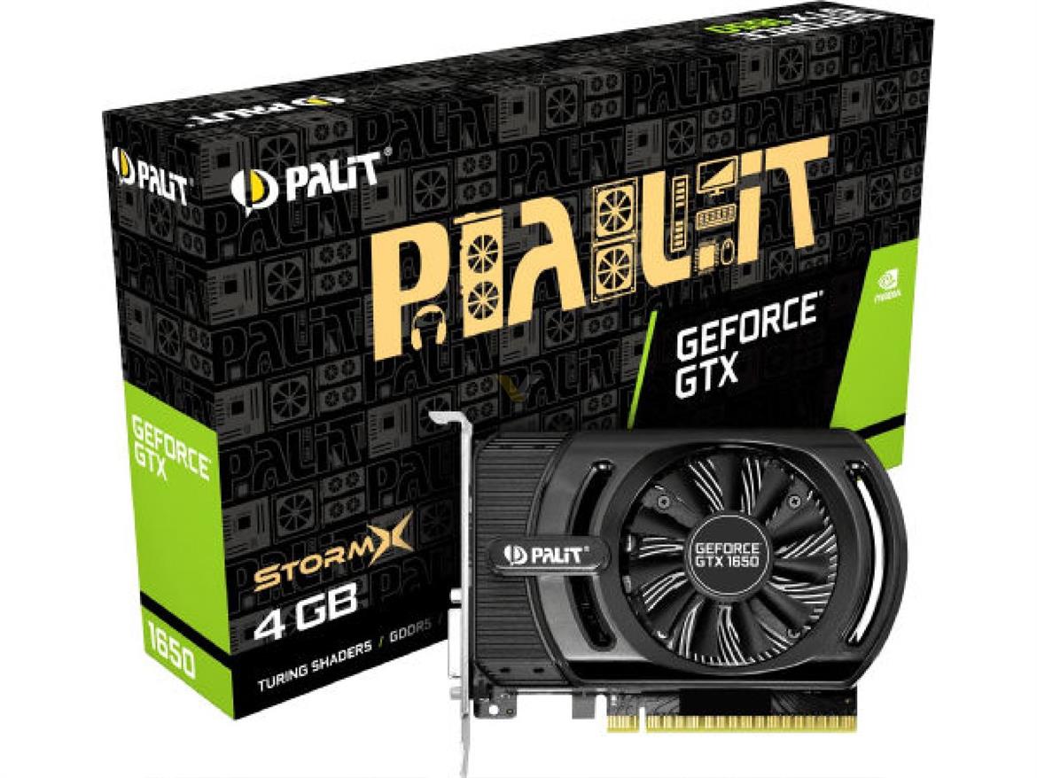 Zotac, Gainward And Palit GeForce GTX 1650 Turing Graphics Cards Leaked