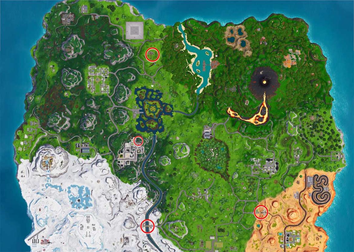 Where To Find Fortnite Puzzles And Treasure Map Sign Posts This Week