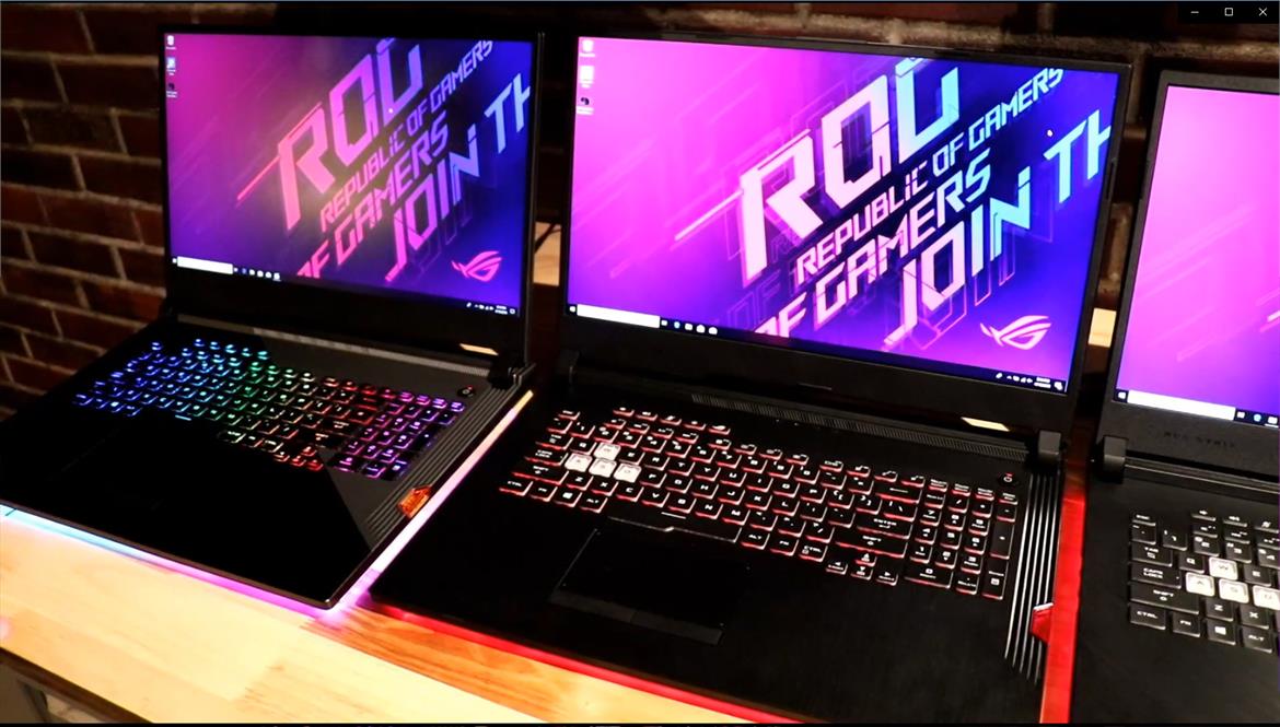 ASUS ROG Gaming Laptops Infused With 9th Gen Intel Core And GeForce Turing Unleashed In NYC