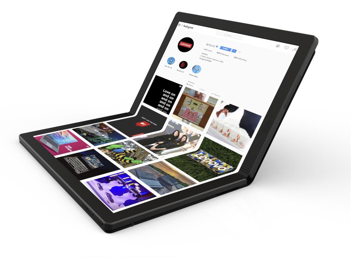 Lenovo Teases World's First ThinkPad X1 Windows PC With 13-inch Folding OLED Display