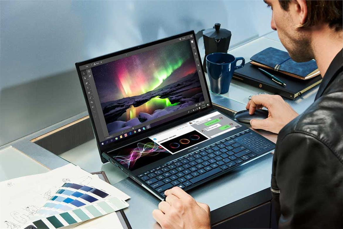 ZenBook Pro Duo Highlights ASUS' Expanded Laptop Range With Dual 4K Displays
