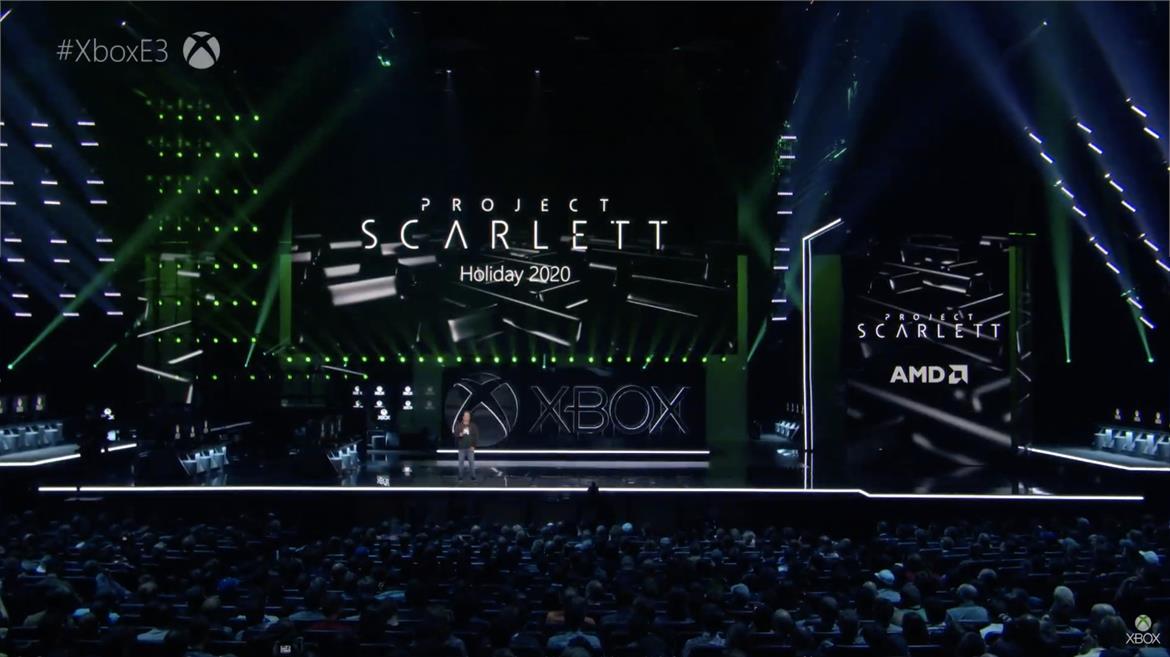 Microsoft Xbox Project Scarlett Console Launches In 2020: AMD Zen 2, 8K Navi And SSD Support