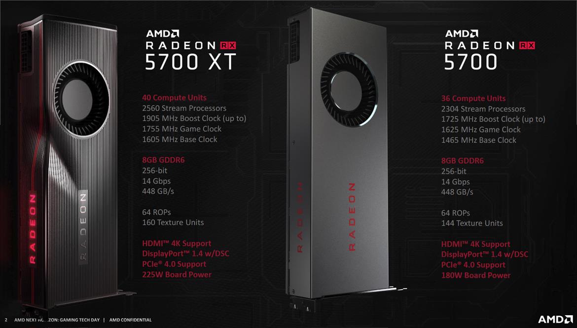 AMD Radeon RX 5700 XT And RX 5700 Bring 7nm PCIe 4.0 Gaming Muscle To Enthusiasts