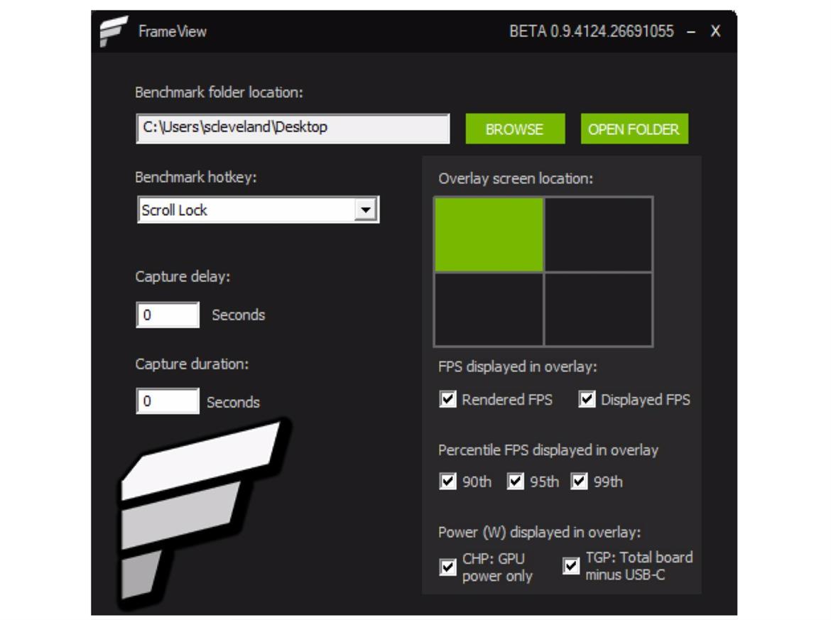 NVIDIA FrameView GPU Analysis Utility Monitors Performance Efficiency, Calls Out Frame Stutters