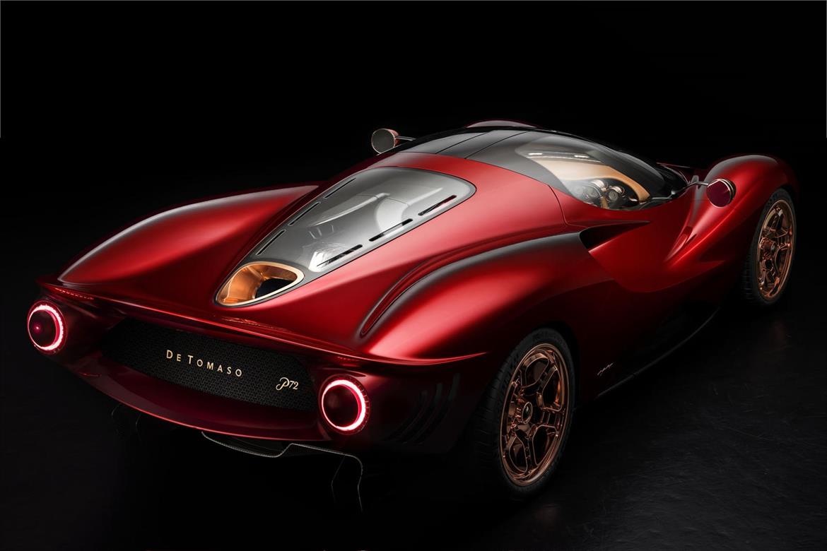 De Tomaso Resurrected With Breathtaking And Downright Sexy P72 Supercar Concept