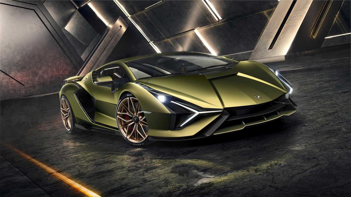 Lamborghini Announces The Sian: An 819 Horsepower Hybrid Hell Chariot That Tops 217 MPH