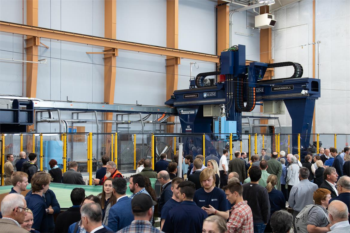 Watch The World's Largest 3D Printer In Action At UMaine