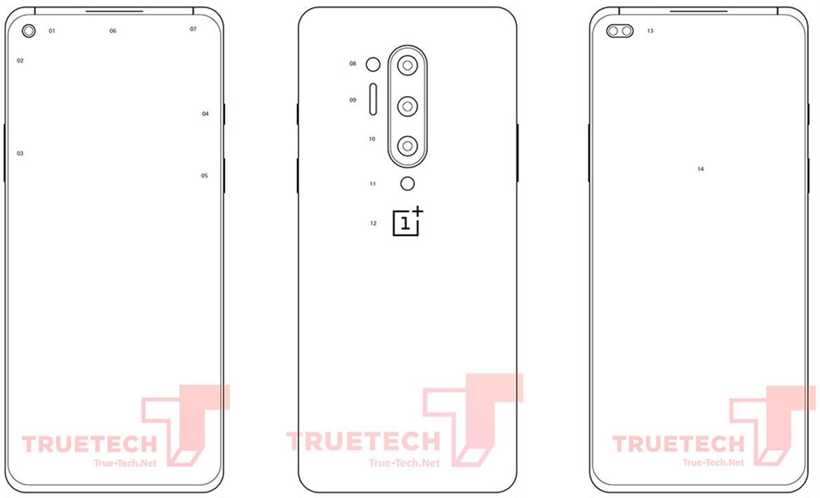 Leaked OnePlus 8 Pro Diagrams Highlight Camera Config And Design Changes