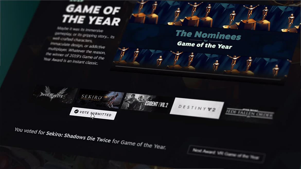 Check Out These Steam Game Award Winners As Winter Sale Winds Down