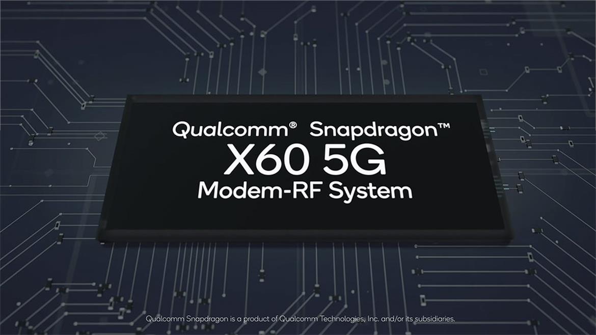 Qualcomm Announces 5nm, 7.5Gbps Snapdragon X60 Third-Gen 5G Modem-RF System