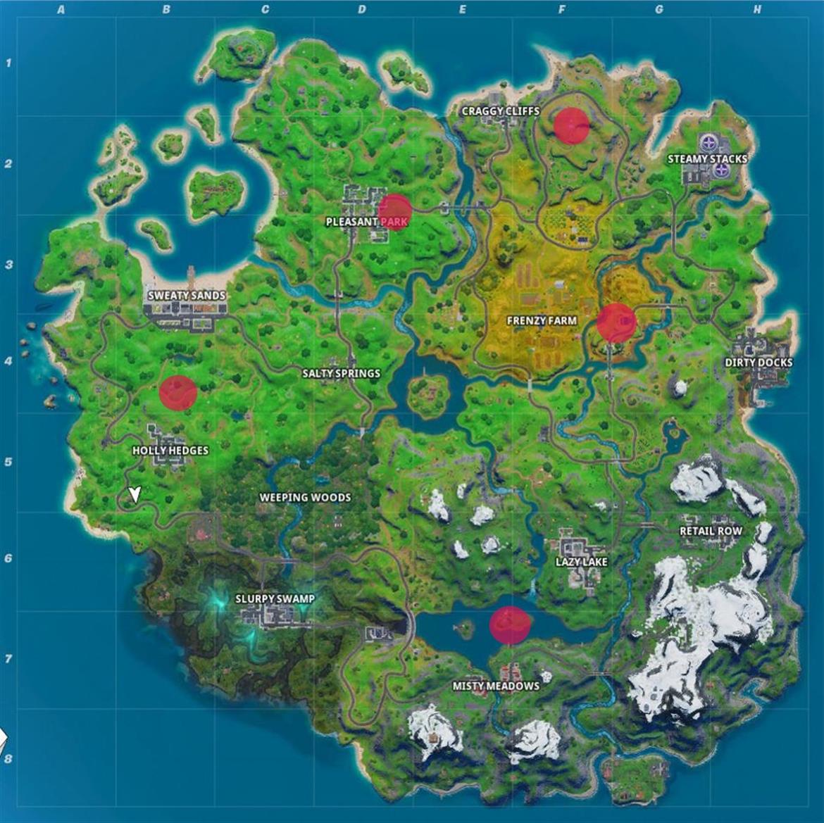 How To Find Fortnite Shadow Safe Houses In Chapter 2 Season 2