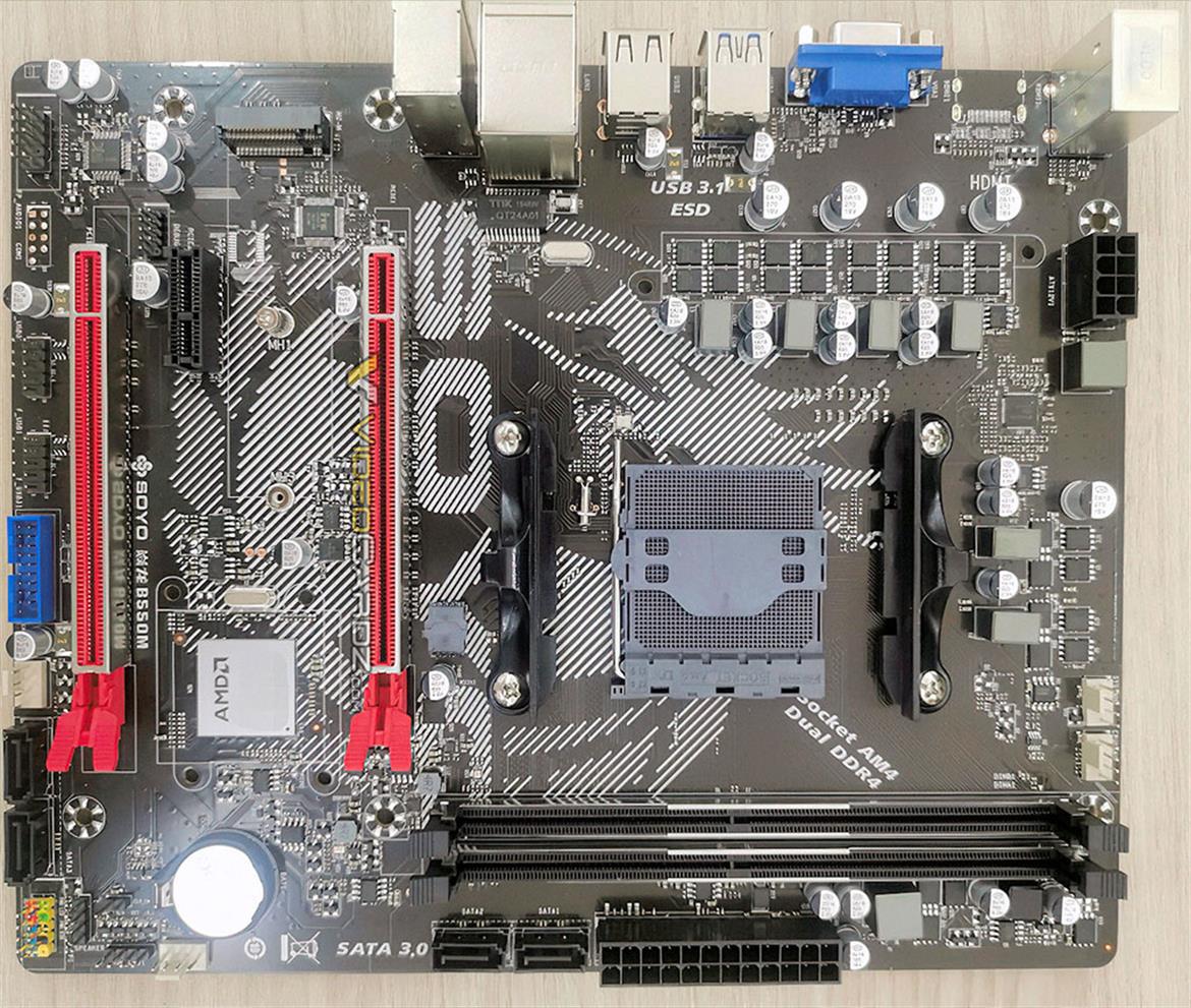 First AMD B550 Budget Ryzen 3000 Motherboard Leaks With PCIe 4.0 Support