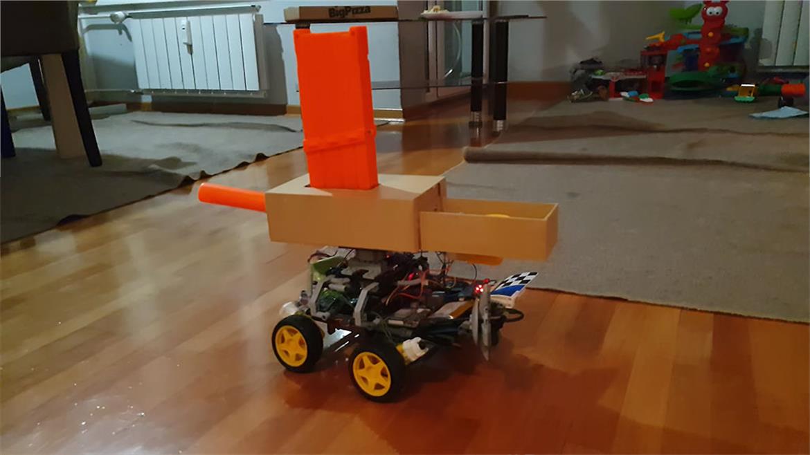 This DIY Raspberry Pi Nerf RC Car Is The Perfect Cure For COVID-19 Blues