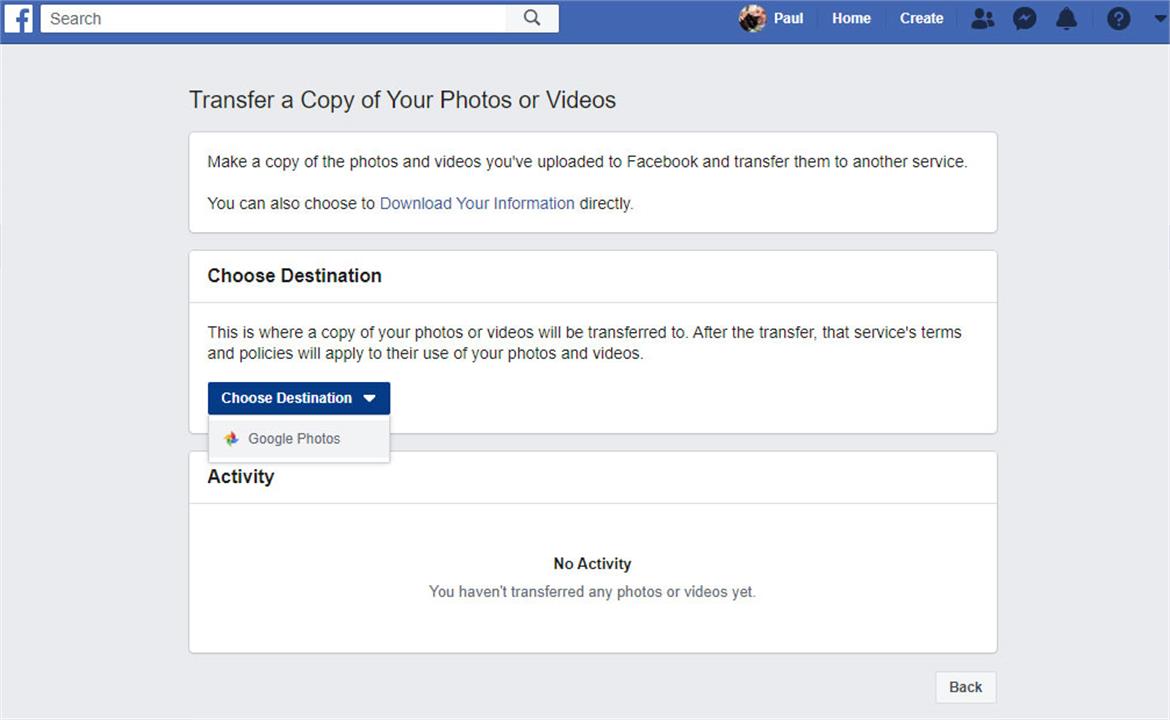 Here's How To Easily Transfer Your Facebook Pictures To Google Photos For Safe Keeping