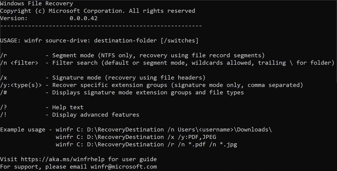 How To Recover Deleted Data With The New Microsoft Windows 10 File Recovery Tool