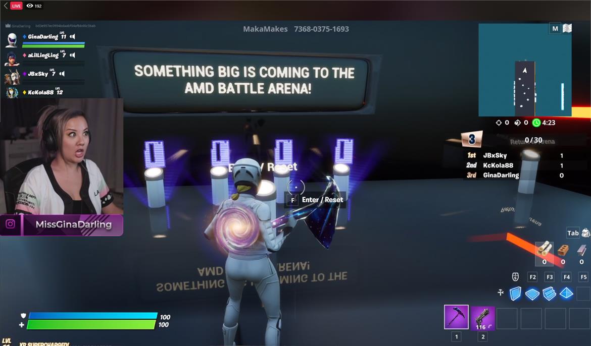 Big Navi Radeon 6000 Branding Unearthed In AMD Custom Fortnite Map And How To Find It