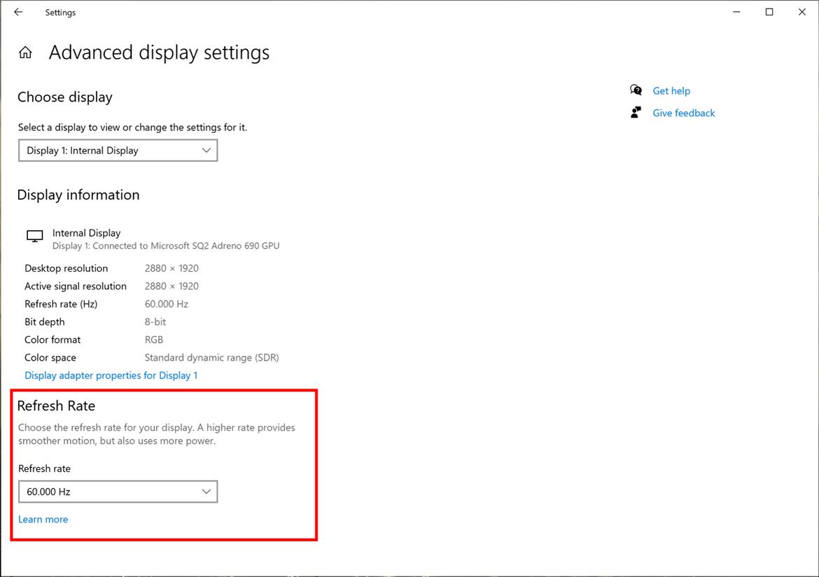 Latest Windows 10 Build Makes Adjusting Display Refresh Rates Easier, New Search Features Unveiled