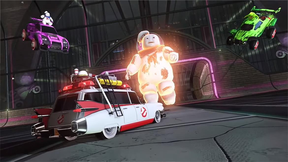 Rocket League Haunted Hallows Event Brings Ectoplasmic Ghostbusters Crossover