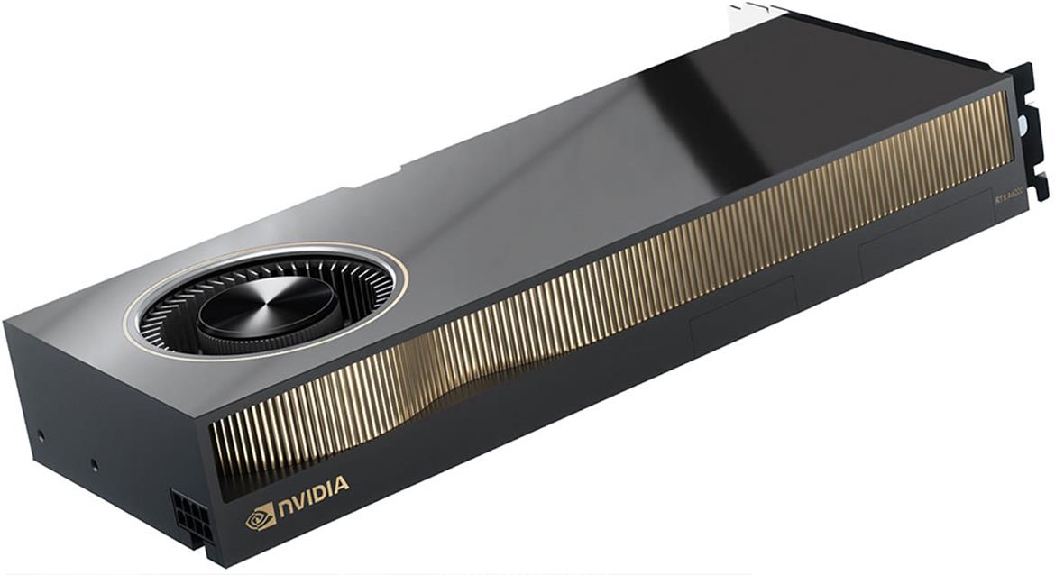 NVIDIA RTX A6000 Workstation Graphics Card Debuts With Full-Fat GA102 GPU And 48GB GDDR6