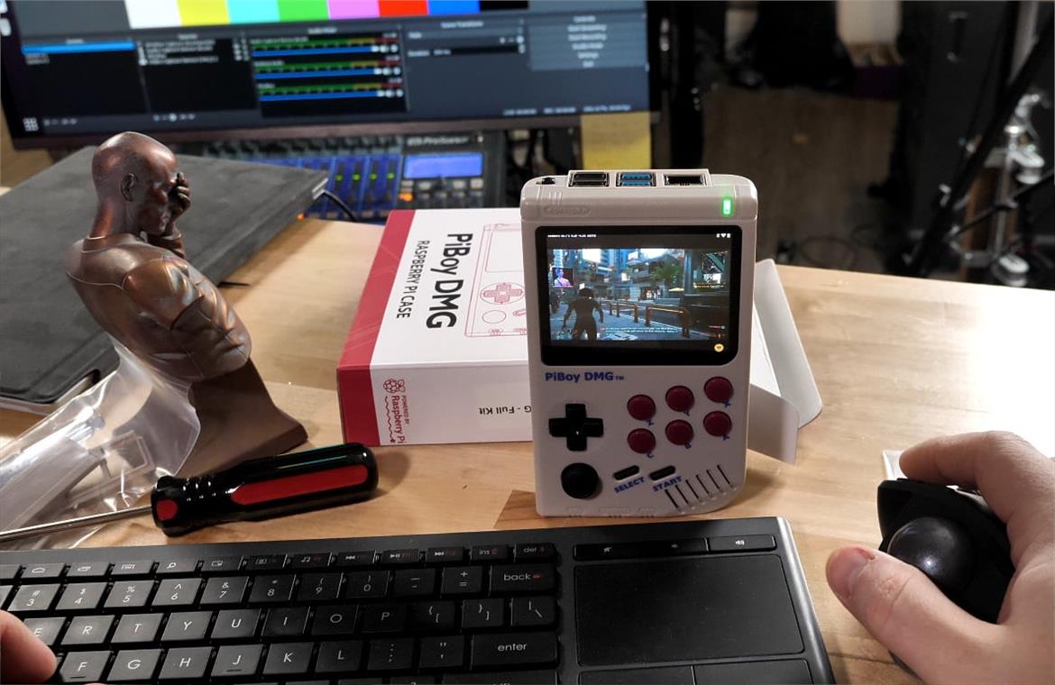 Cyberpunk 2077 Running On A Game Boy Inspired Raspberry Pi Is The Coolest Thing You'll See Today