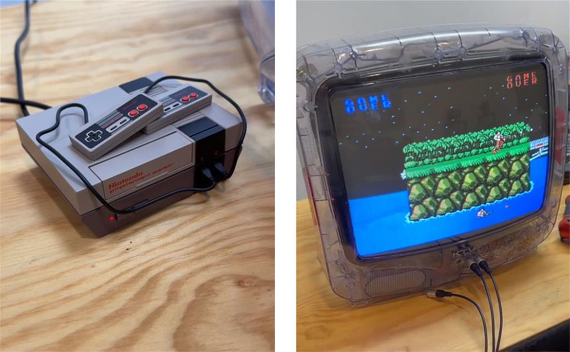 Raspberry Pi Zero Mod Turns Tiny NES Christmas Ornament Into Fully Functional Game Console