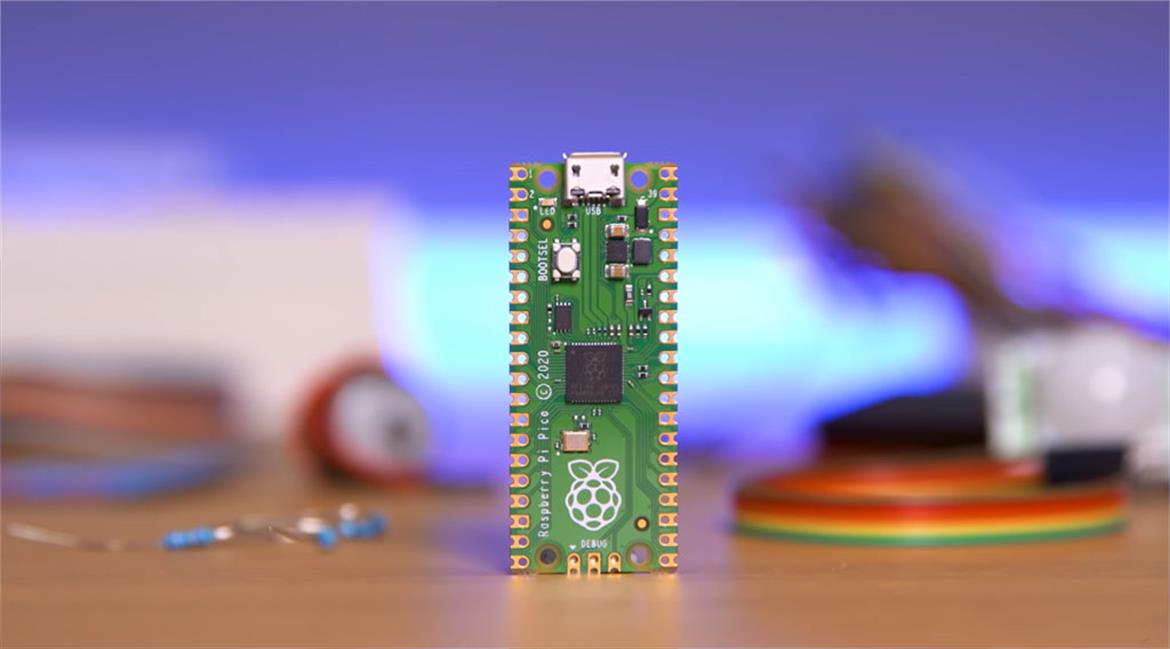 Raspberry Pi Pico Microcontroller Launches At Just $4 With Custom Chip Design