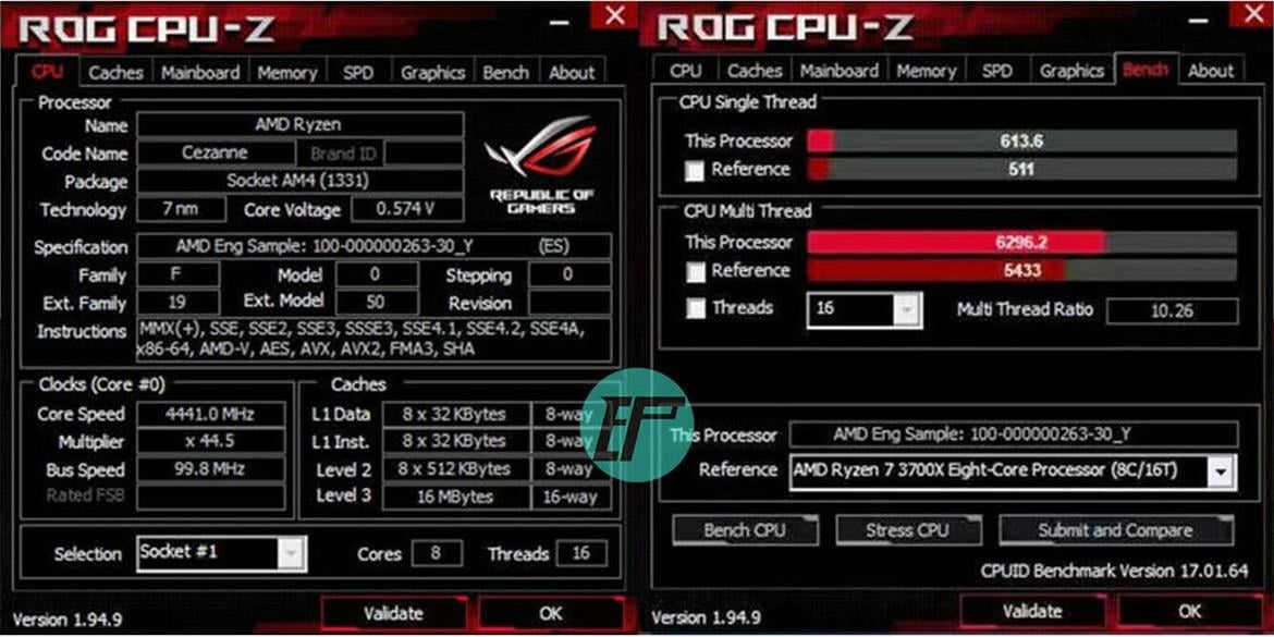 AMD Ryzen 7 5700G Zen 3 Cezanne CPU Engineering Samples Hit eBay