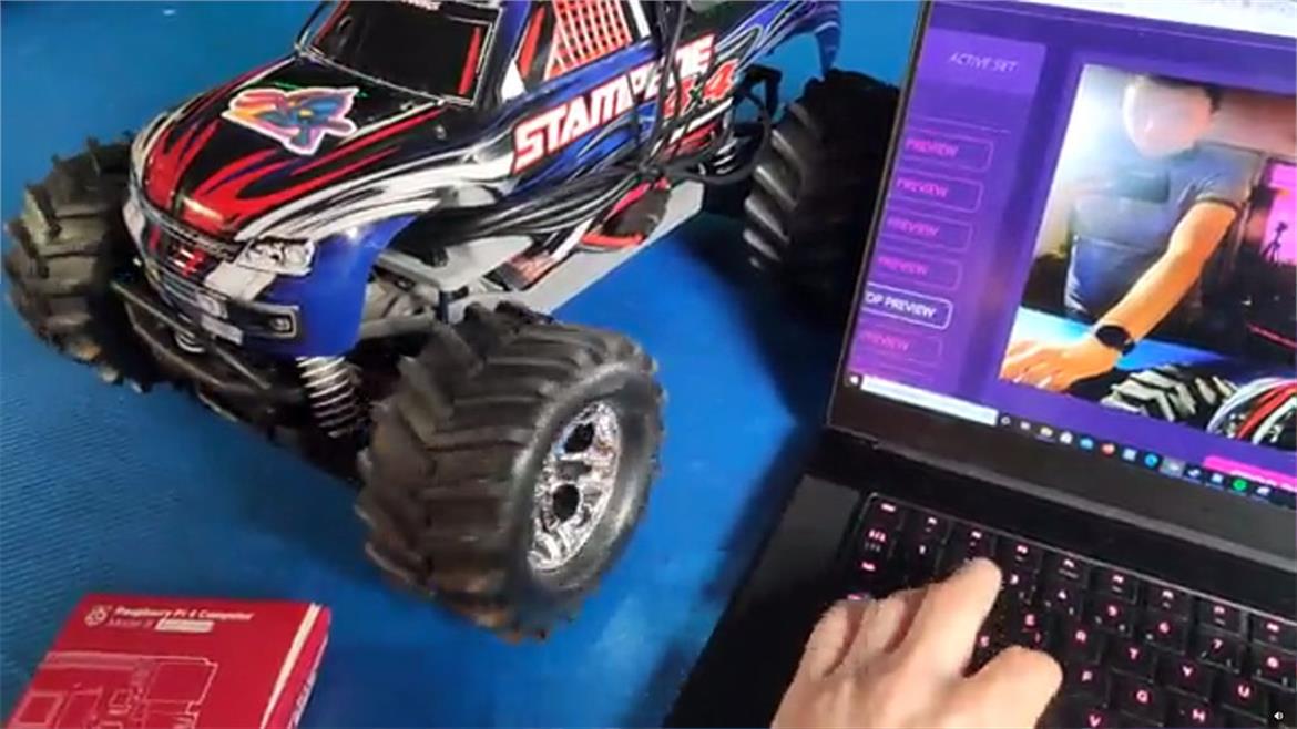 Raspberry Pi 4 Internet-Connected RC Car Mod Is The Perfect Quarantine Project