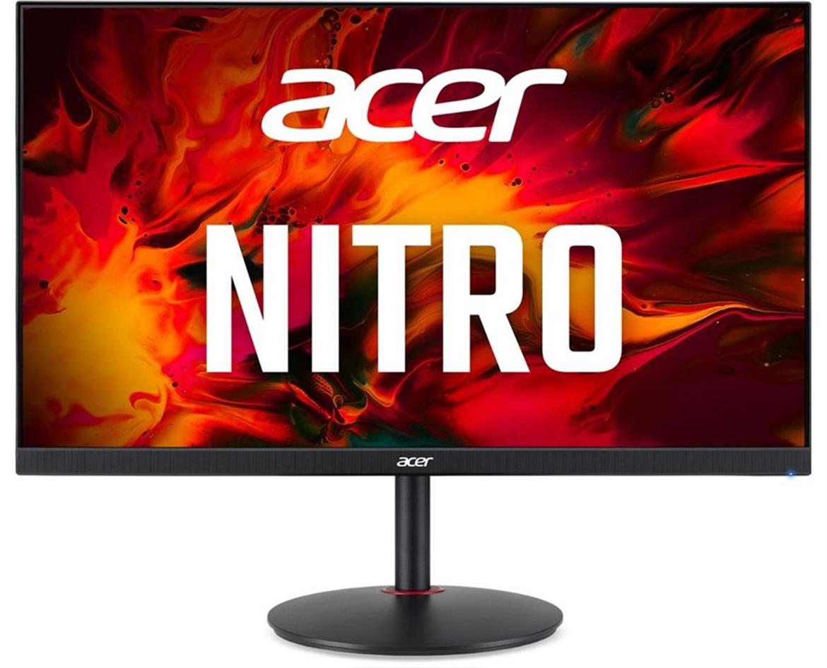 Acer Nitro XV252QF Gaming Monitor Hits Insanely Fast 390Hz To Crush E-Sports Foes
