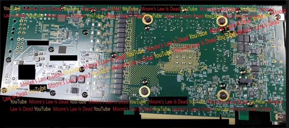 Intel Xe-HPG DG2 Discrete Gaming Card PCB Pictured In Leaked Image