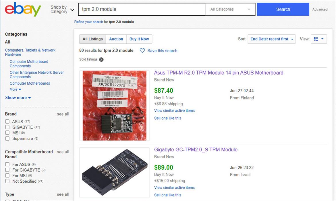 Microsoft’s Windows 11 TPM Requirement Has Scalpers Seeing Green, Consumers Seeing Red