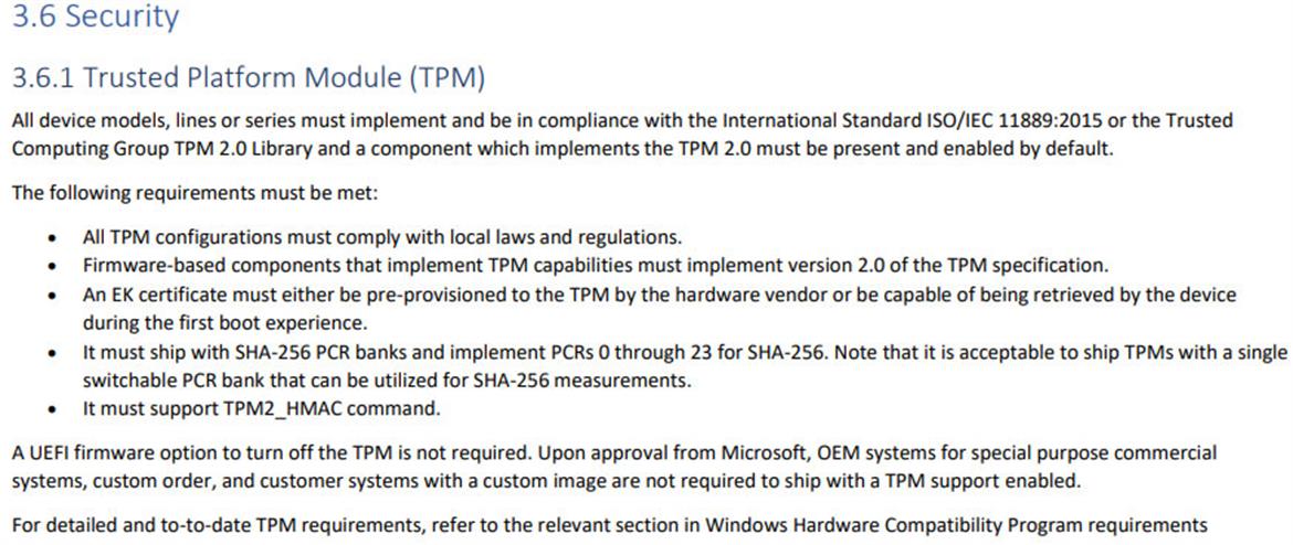 Here's How Microsoft Will Allow Some To Bypass Windows 11's TPM 2.0 Requirement