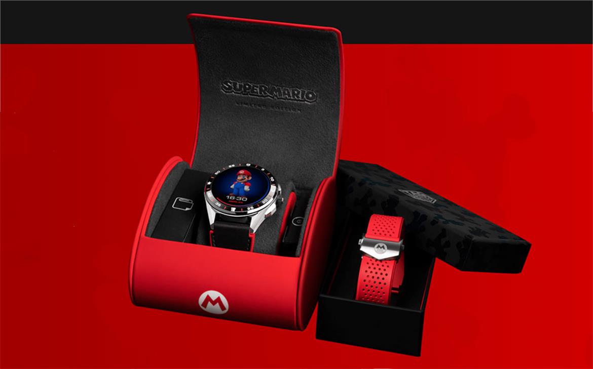 Super Mario Themed Tag Heuer Wear OS Smartwatch Is Super Exclusive And Costs $2,150