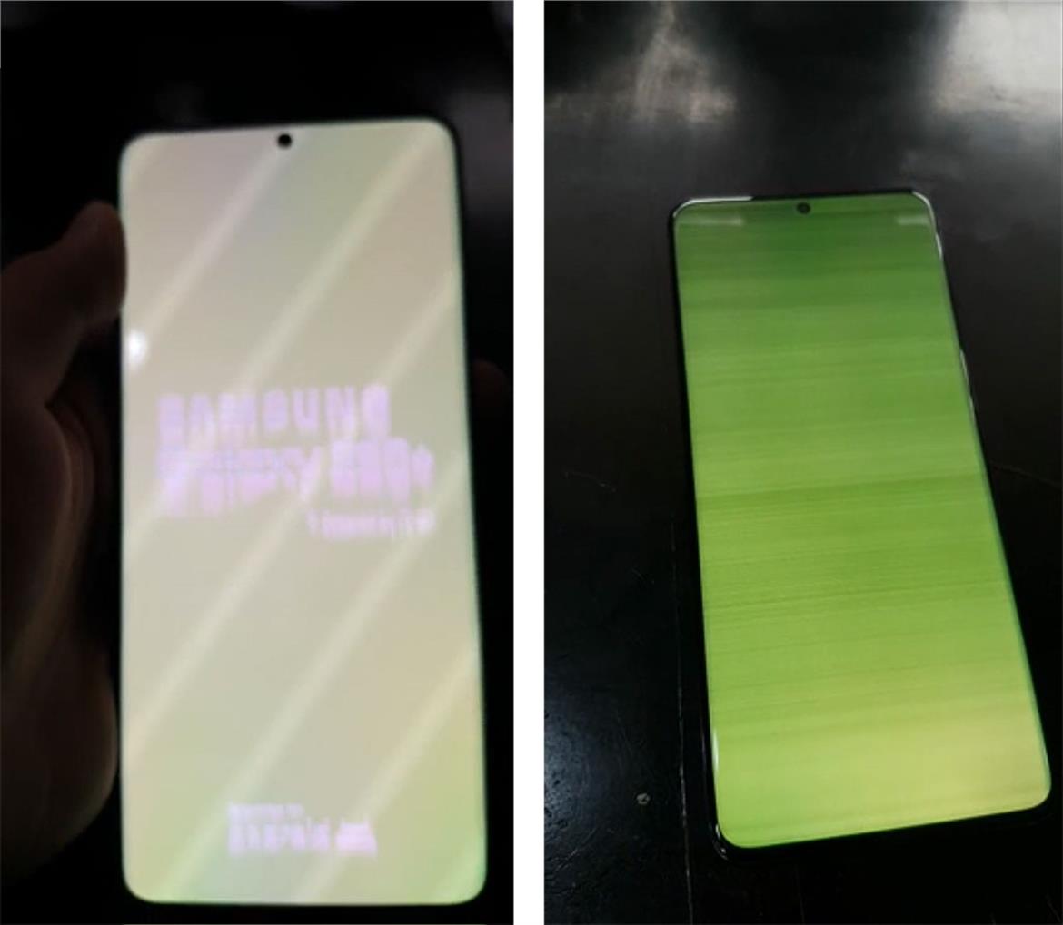 Samsung Galaxy S20 Owners Report Of Sudden Green Screen Of Death