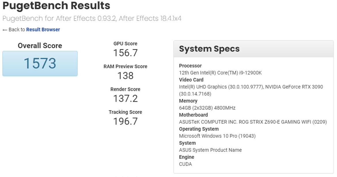 Intel Core i9-12900K Alder Lake CPU Looks Strong In Leaked Benchmark On ASUS Z690 Motherboard