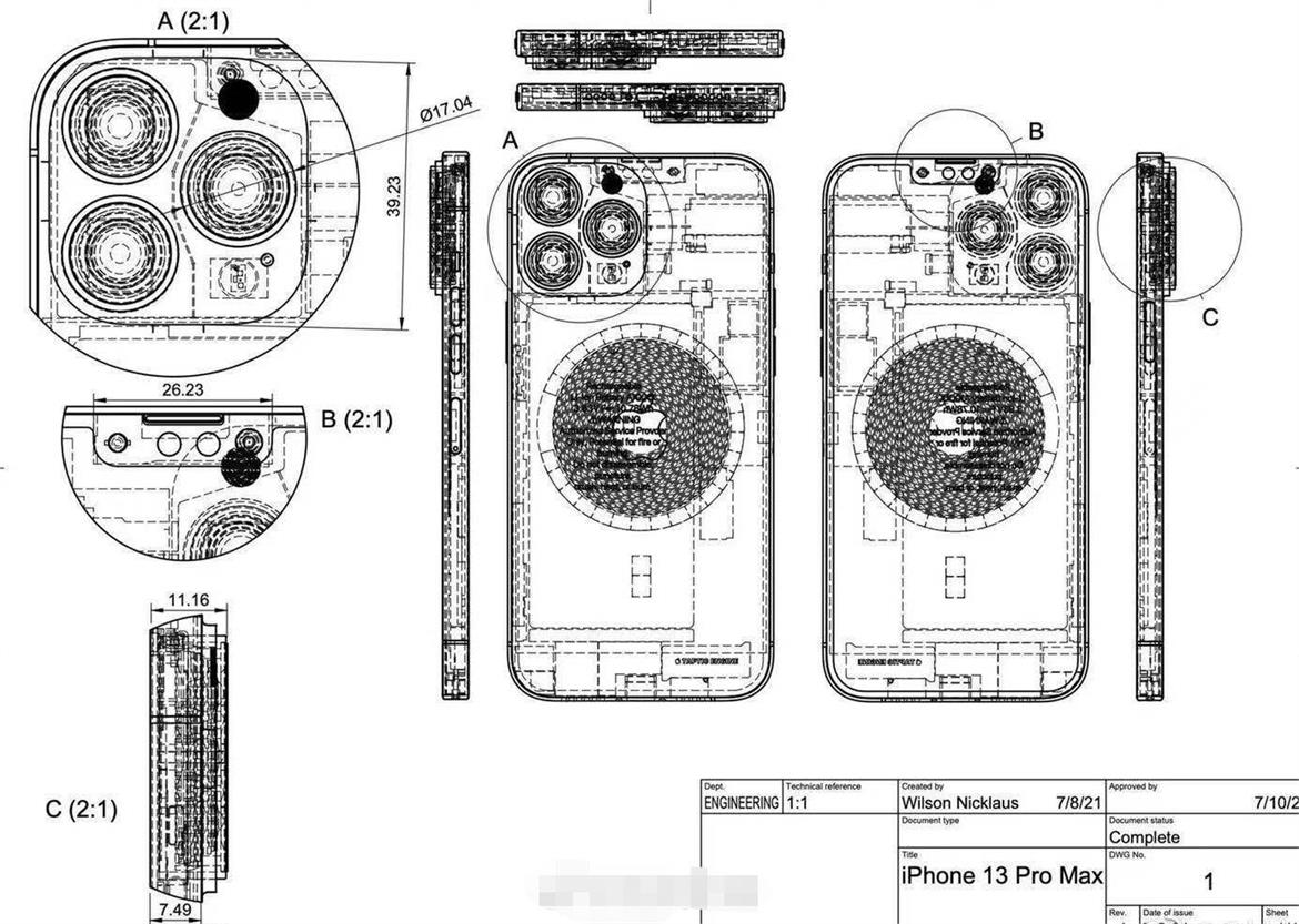 Apple iPhone 13 Launch Date Allegedly Revealed Along With Intriguing Design Schematics