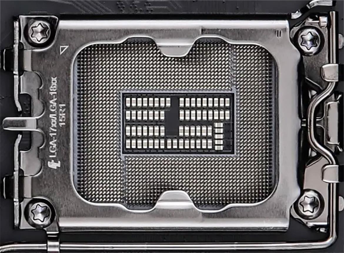 Intel's Alder Lake LGA-1700 CPU Socket Pictured Up Close Ahead Of October Launch