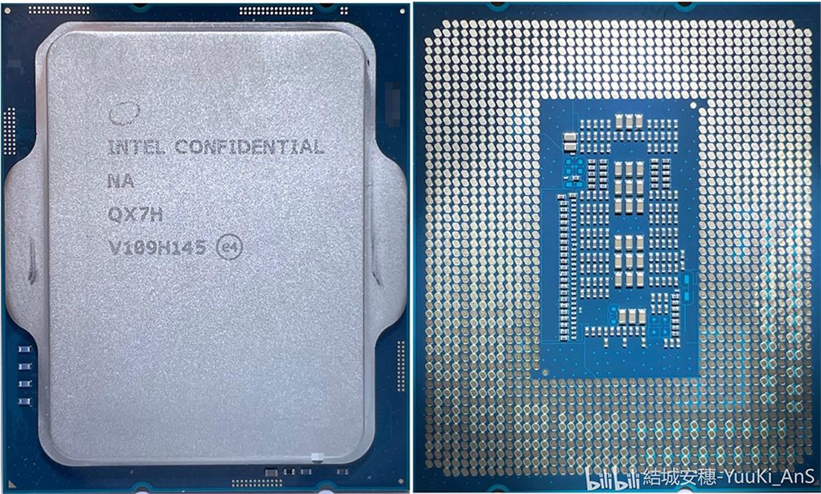 Intel Core i9-12900K Engineering Sample Poses For Detailed Closeup Shots