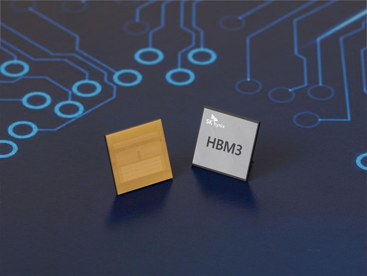 SK Hynix Flexes 24GB HBM3 DRAM With 819GB/s Of Bandwidth To Boost ML Workloads