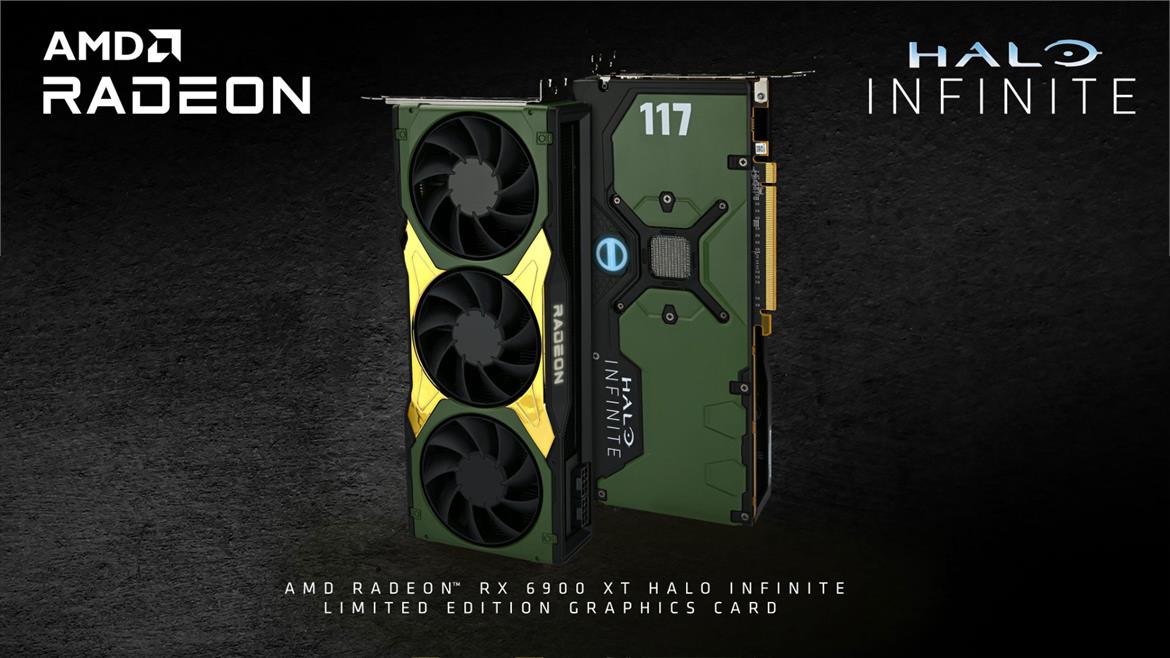 AMD Built A Fantastic Halo Infinite-Themed Radeon RX 6900 XT And Is Giving Some Away