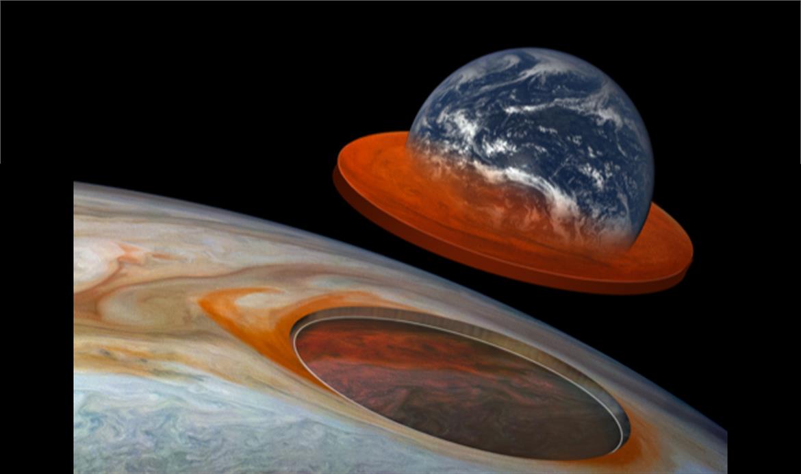 NASA's Juno Spacecraft Scopes Jupiter's Great Red Spot And It's Massive