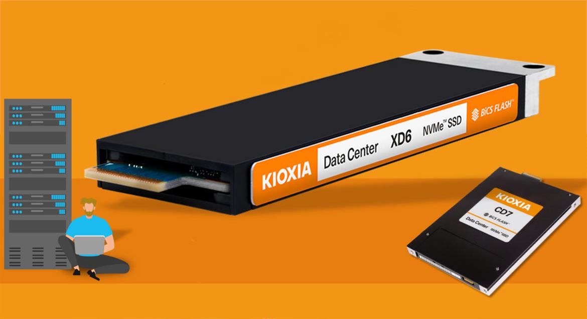 Kioxia's CD7 Series PCIe 5.0 SSDs To Rock Up To 7.68TB Of Dense Storage For Data Centers