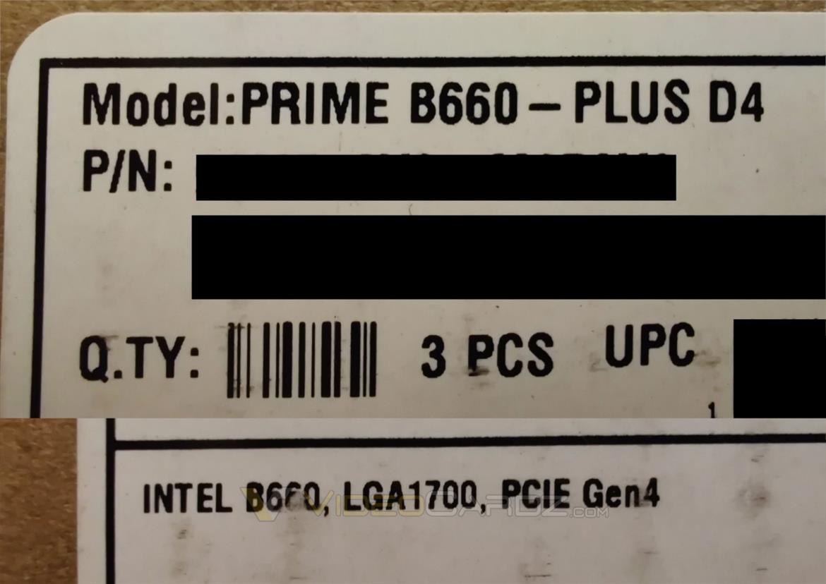 ASUS B660 Leak Hints Mainstream Alder Lake Motherboards May Not Support PCIe Gen 5